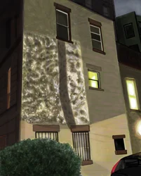 Prospect Park West og Seventh Street, 2017 (håndtegnet på en iPad med en Apple-blyant)