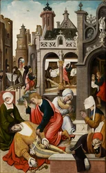 Scene fra Saint Rochs liv, 1517.