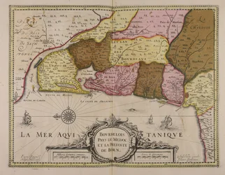 Bourdelois, Medoc-regionen og provostskapet Born