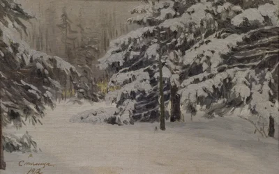 Vinter på øyene St. Petersburg, 1912