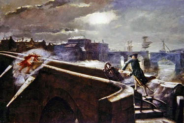 The Brigs of Ayr (olje på lerret)