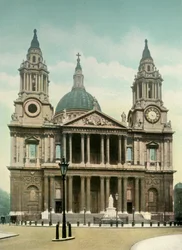 St. Pauls Cathedral, ca 1900-tallet.