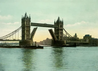 Tower Bridge, ca 1900-tallet.