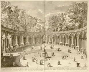 La Colonnade, Versailles, ca. 1715 (gravering)