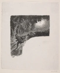 Illustrasjon for "The Golden Bird"