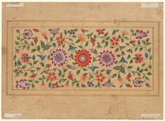aScrolling Floral Vines, 1755.