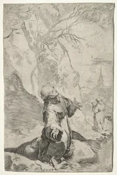 St. Francis mottar Stigmata.