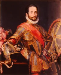 Et portrett av Francesco Maria della Rovere (olje på lerret)