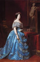 Portrett av dronning Isabella II av Spania (1830–1904) Portrett av Isabella II av Spania