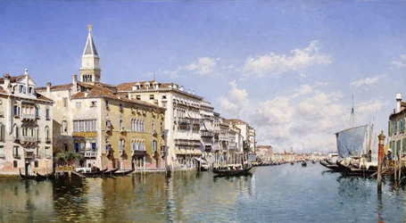 Canal Grande, Venezia, 1883