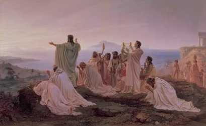 Pytagoreernes hymne til den stigende solen, 1869
