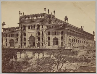 Eksteriør av Asaf-ud-Daula Imambara, eller grav