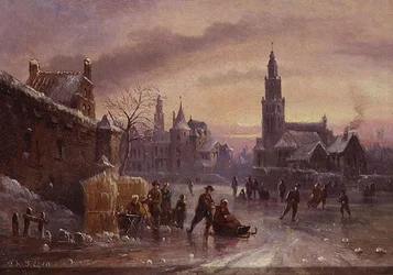 Snøscene