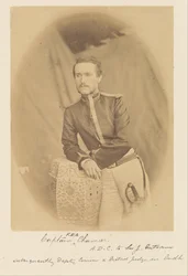 Kaptein F.E.A. Chamier, A.D.C. til Sir J. Outram, senere visekommissær og distriktsdommer i Oudh