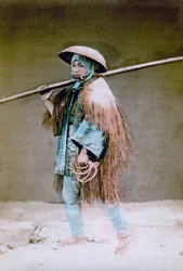 Kule i vinterkjole, Japan, 1882
