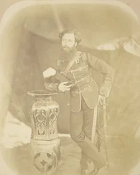 Portrett av oberst Henry Hope Crealock, assisterende assistent, generaladjutant