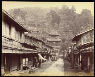 Temple Street, Native Town, Nagasaki