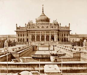 Husainabad Imambara og graven til Muhammad Ali Khan, Lucknow