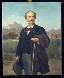 Portrett av Frederic Mistral (1830-1914) 1885