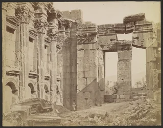 Interiør, Jupiters tempel, Balbek