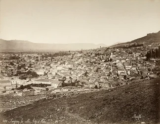 Utsikt over Smyrne i Tyrkia