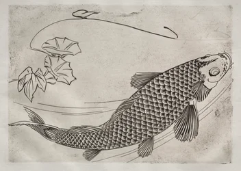 Middagsservering (Rousseau-servering): Stor fisk i japansk stil (nr. 19)