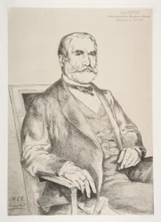 Portrett av Louis Robert, 1873.