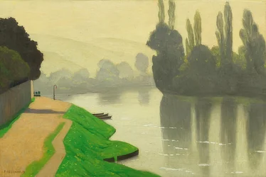 Morgentåke i Les Andelys. 1917