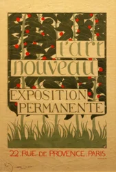 Plakat for L’Art Nouveau