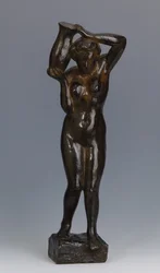 Kvinne med en mugge, studie, 1914