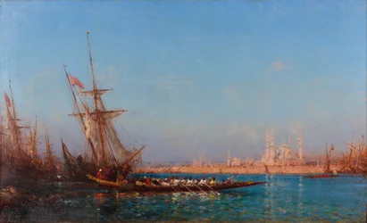 Utsikt over Istanbul, andre halvdel av 1800-tallet.