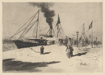 Pier ved Trouville (brygge ved Trouville)