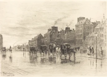 Vintermorgen på Quai de l