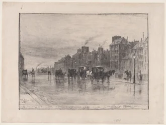 Vintermorgen på Quai de l