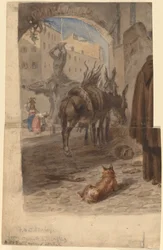 Bernini-fontenen, Roma [recto]