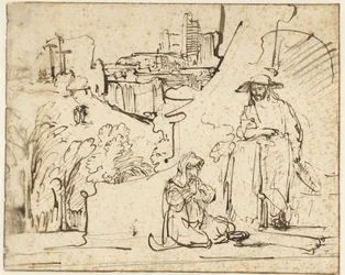 Kristus viser seg for Maria Magdalena som gartner (Noli me tangere)