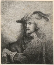 Portrett av en offiser (muligens kunstnerens selvportrett?)