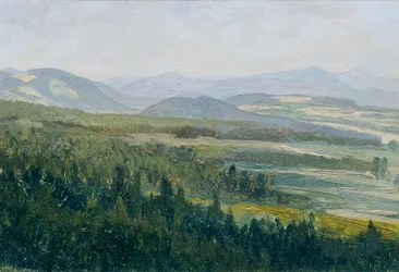 Bohemian Uplands (fra porteføljen "16 Views of Czech Landscapes 