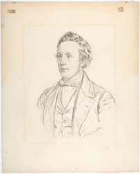 Portrett av Franz Jauner (Wien 1832-1900 Wien), teaterdirektør og skuespiller i Wien