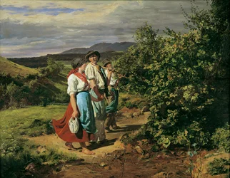 Hjemkomst fra jobb (The Lovers at the Crossroads)