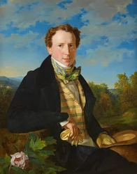 Selvportrett, 1828.