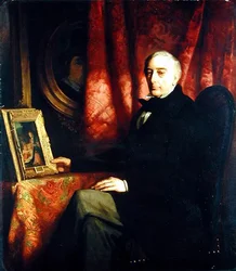Portrett av kunstsamleren Nicolaus Hudtwalcker, 1852