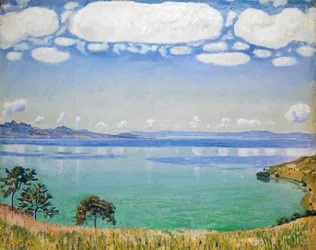 Genfersjøen, sett fra Chexbres, 1905.