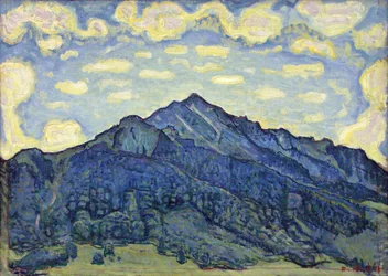 Landskap fra de sveitsiske Alpene