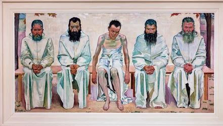 Lei av å leve, ca. 1893 (olje på lerret)