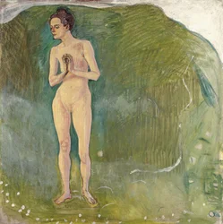 Kvinne i strømmen, 1903