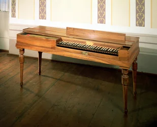 Clavichord, en gang eid av Franz Joseph Haydn (1732-1809)