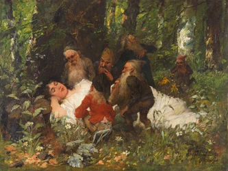 Snehvit, ca. 1890.