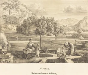 Mandag - Rosenecker Garden nær Salzburg (mandag - Rosenecker Garden nær Salzburg)