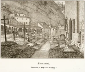 Lørdag: Peterskirken i Salzburg